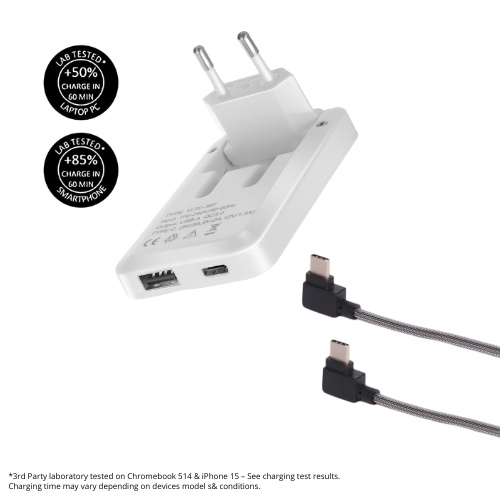 Chargeur et câble Traveler Bundle