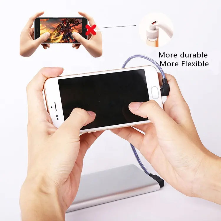 90-Degree USB-C Charging and data cable – 1m/3ft Durable and Efficient